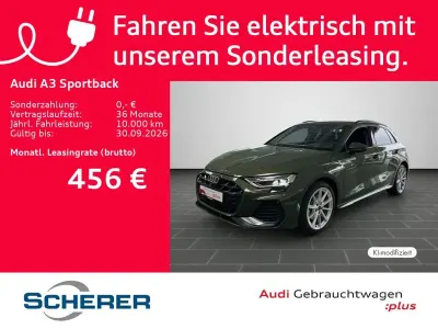 Gebraucht Audi A3 S-Line 204 PS (150 kW) 2025 Distriktgrün metallic Limousine