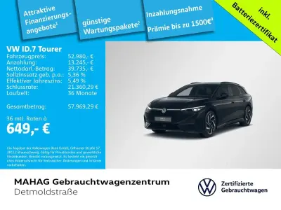 Gebraucht VW ID.7 Pro 210 kW (286 PS) 2025 Schwarz Kombi