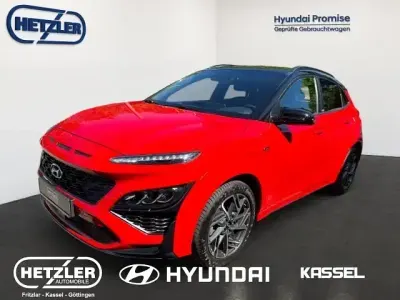 Gebraucht Hyundai Kona N Line 120 PS (88 kW) 2021 Schwarz SUV