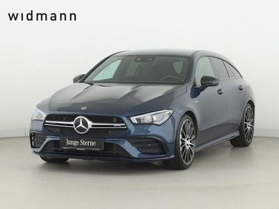 Gebraucht Mercedes CLA35 AMG AMG 306 PS (225 kW) 2022 Denimblau metallic Coupé