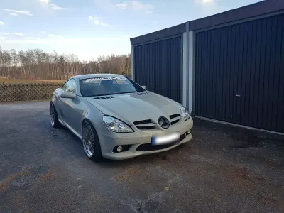 Gebraucht Mercedes SLK350 272 PS (200 kW) 2005 Grau Cabrio