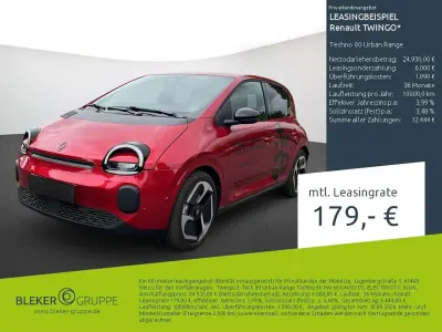 Gebraucht Renault Twingo Urban 60 kW (82 PS) 2026 Rot Kleinwagen