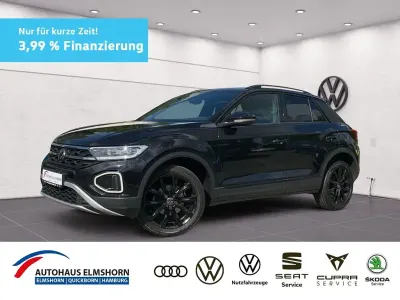 Gebraucht VW T-Roc Style 110 PS (80 kW) 2022 Deep black perleffekt SUV