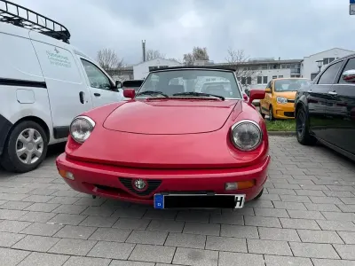 Gebraucht Alfa Romeo Spider 120 PS (88 kW) 1992 Rot Cabrio