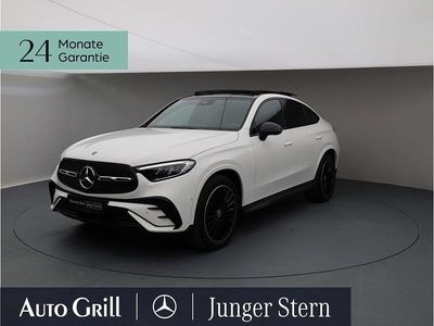 Gebraucht Mercedes GLC450 AMG 367 PS (269 kW) 2024 Unilack polarweiss Coupé
