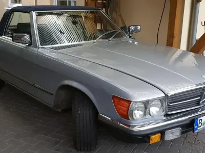 Gebraucht Mercedes SL380 155 PS (114 kW) 1982 Silber Cabrio