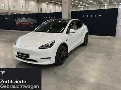 Weiß Gebraucht 2022 Tesla Model Y Performance SUV | 39.800 € (Etwas zu teuer)