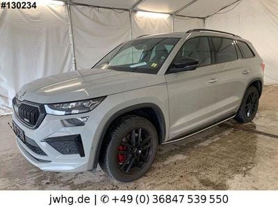 Gebraucht Skoda Kodiaq RS 245 PS (180 kW) 2022 Seda steel/steel grau (metallic) SUV