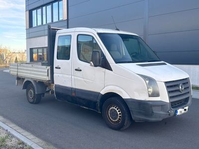 gebraucht VW Crafter 2.5 TDI Pritsche Doppelkabine 7-Sitzer