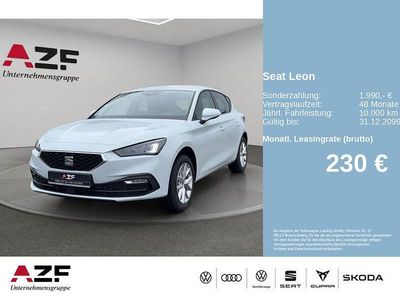 Neu Seat Leon Style 150 PS (110 kW) 2025 Weiß Limousine