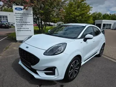 Gebraucht Ford Puma ST-Line 125 PS (91 kW) 2022 Weiß SUV