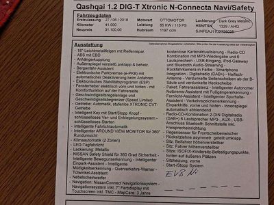 Gebraucht 2018 Nissan Qashqai N-Connecta SUV | 15.900 € (Etwas zu teuer)