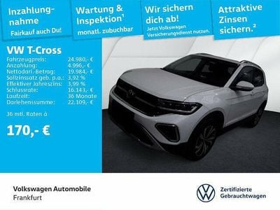 Gebraucht VW T-Cross Style 116 PS (85 kW) 2024 Weiß SUV