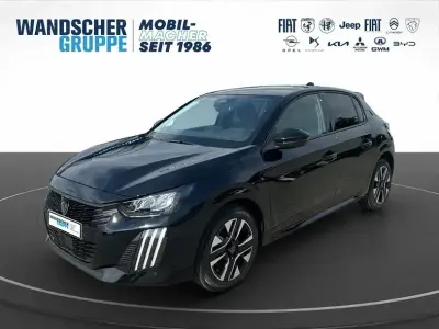 Neu Peugeot 208 Allure 110 PS (80 kW) 2025 Schwarzschwarz Kleinwagen