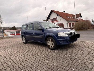 Gebraucht Dacia Logan MCV 75 PS (55 kW) 2010 Blau Kombi