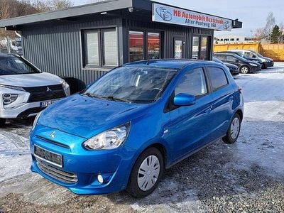 Gebraucht Mitsubishi Space Star 80 PS (58 kW) 2013 Blau Van / Kleinbus