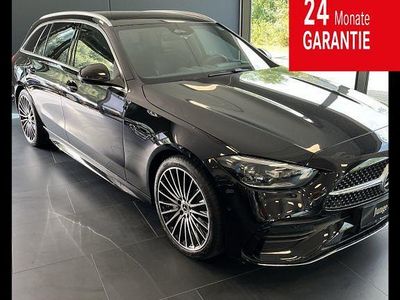 Lack obsidianschwarz Gebraucht 2025 Mercedes C200 AMG Limousine | 47.500 € (Teuer)