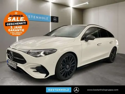 Gebraucht Mercedes CLA220 AMG 190 PS (139 kW) 2026 Polarweiß Kombi