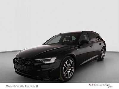Mythosschwarz metallic Gebraucht 2025 Audi A6 S-Line Kombi | 49.580 € (Fairer Preis)