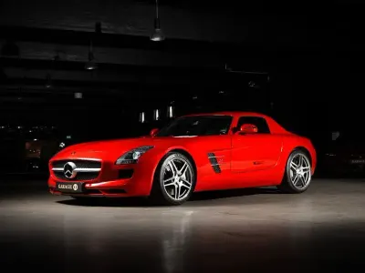 Gebraucht Mercedes SLS AMG AMG 571 PS (419 kW) 2010 Rot Coupé