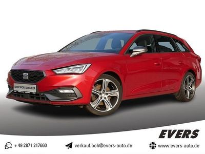 Usata Seat Leon ST FR 150 CV (110 kW) 2021 Rosso Station wagon