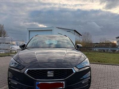 Usata Seat Leon ST 150 CV (110 kW) 2021 Nero Station wagon