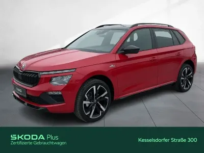 Gebraucht Skoda Kamiq Monte Carlo 150 PS (110 kW) 2025 Velvetrot metallic SUV