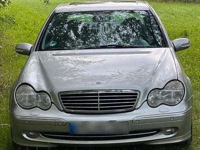 Brugt Mercedes C320 218 HK (160 kW) 2001 Sølv Sedan