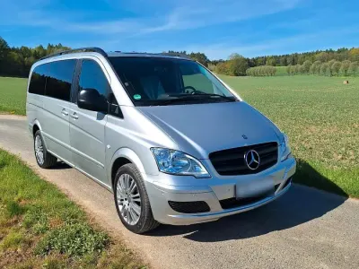 Używany Mercedes Viano 204 KM (150 kW) 2007 Srebrny Minivan
