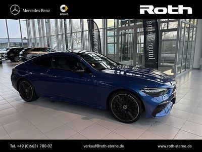 Blau Gebraucht 2024 Mercedes CLE200 AMG Line Premium Plus Coupé | 52.899 € (Fairer Preis)