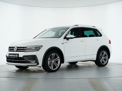 Pure white Gebraucht 2018 VW Tiguan R-line SUV | 30.889 € (Fairer Preis)