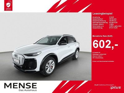 Gebraucht Audi Q6 e-tron S-Line 185 kW (252 PS) 2025 Gletscherweiß SUV