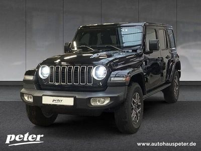 Neu Jeep Wrangler Sahara 272 PS (200 kW) 2025 Schwarz SUV