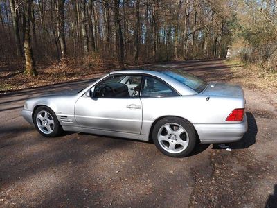 Usata Mercedes SL320 224 CV (164 kW) 2000 Argento Cabrio