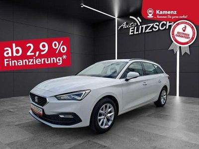 Gebraucht Seat Leon ST Style 150 PS (110 kW) 2022 "candy" weiss Kombi