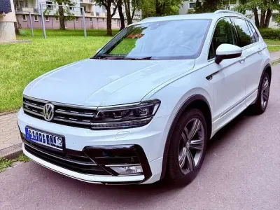 Gebraucht VW Tiguan Highline 150 PS (110 kW) 2018 Weiß SUV
