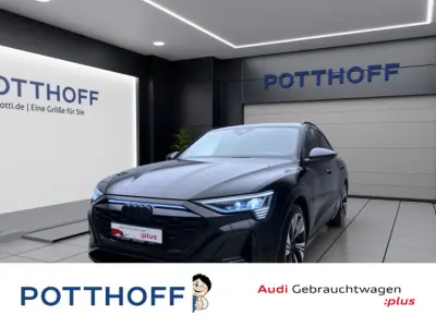 Gebraucht Audi Q8 Sportback e-tron S-Line 300 kW (408 PS) 2024 Mythosschwarz metallic SUV