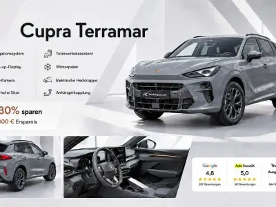 Neu Cupra Terramar Basis 204 PS (150 kW) 2026 Timanfaya grau metallic SUV