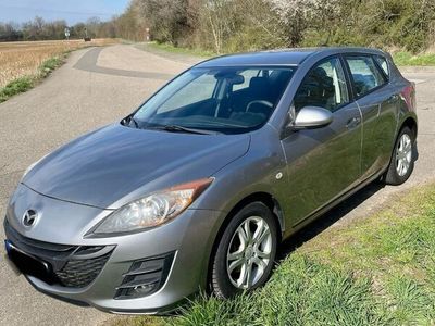 gebraucht Mazda 3 1.6 MZR Exclusive-Line Silber