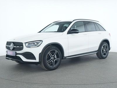 Gebraucht Mercedes GLC220 AMG line 194 PS (142 kW) 2021 Polarweiss SUV