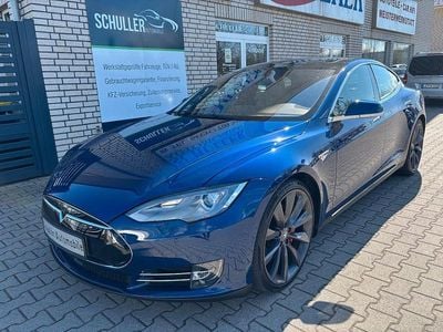 Gebraucht Tesla Model S 567 kW (772 PS) 2015 Blau Kleinwagen