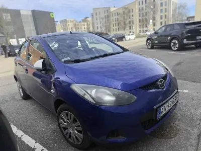 Gebraucht Mazda 2 86 PS (63 kW) 2008 Blau Kleinwagen
