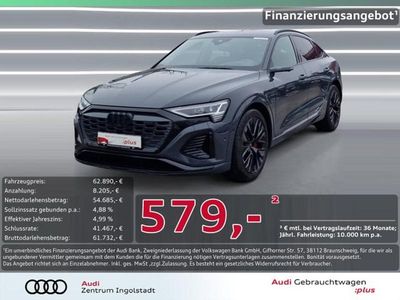 Gebraucht Audi Q8 Sportback e-tron S-Line 300 kW (408 PS) 2024 Magnetgrau SUV