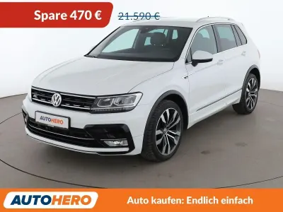 Gebraucht VW Tiguan Highline 220 PS (161 kW) 2017 Weiß SUV