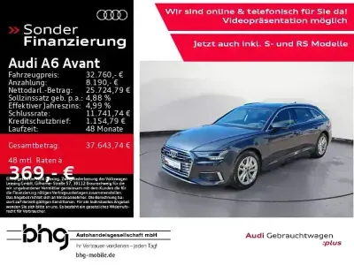Gebraucht Audi A6 Design 265 PS (194 kW) 2023 Manhattangrau metallic Kombi
