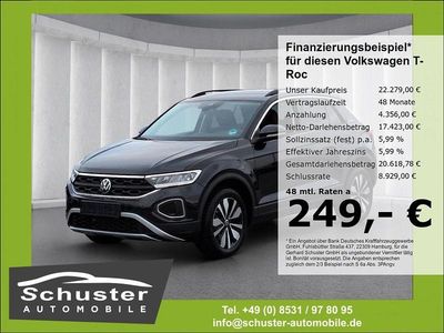Gebraucht VW T-Roc Goal 116 PS (85 kW) 2025 Schwarz SUV