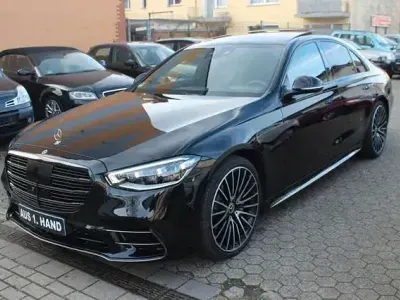 Brugt Mercedes S450 AMG line 367 HK (269 kW) 2024 Sort Sedan