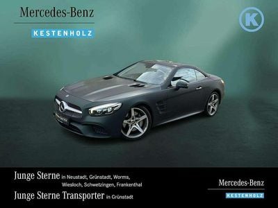 Lack graphitgrau Gebraucht 2020 Mercedes SL400 AMG Cabrio | 69.440 € (Teuer)