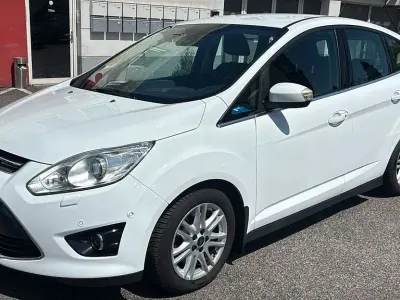 Gebraucht Ford C-MAX Titanium 150 PS (110 kW) 2014 Weiß Van / Kleinbus