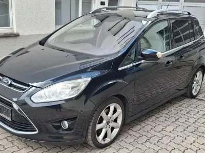 Gebraucht Ford Grand C-Max Titanium 163 PS (119 kW) 2012 Schwarz Van / Kleinbus